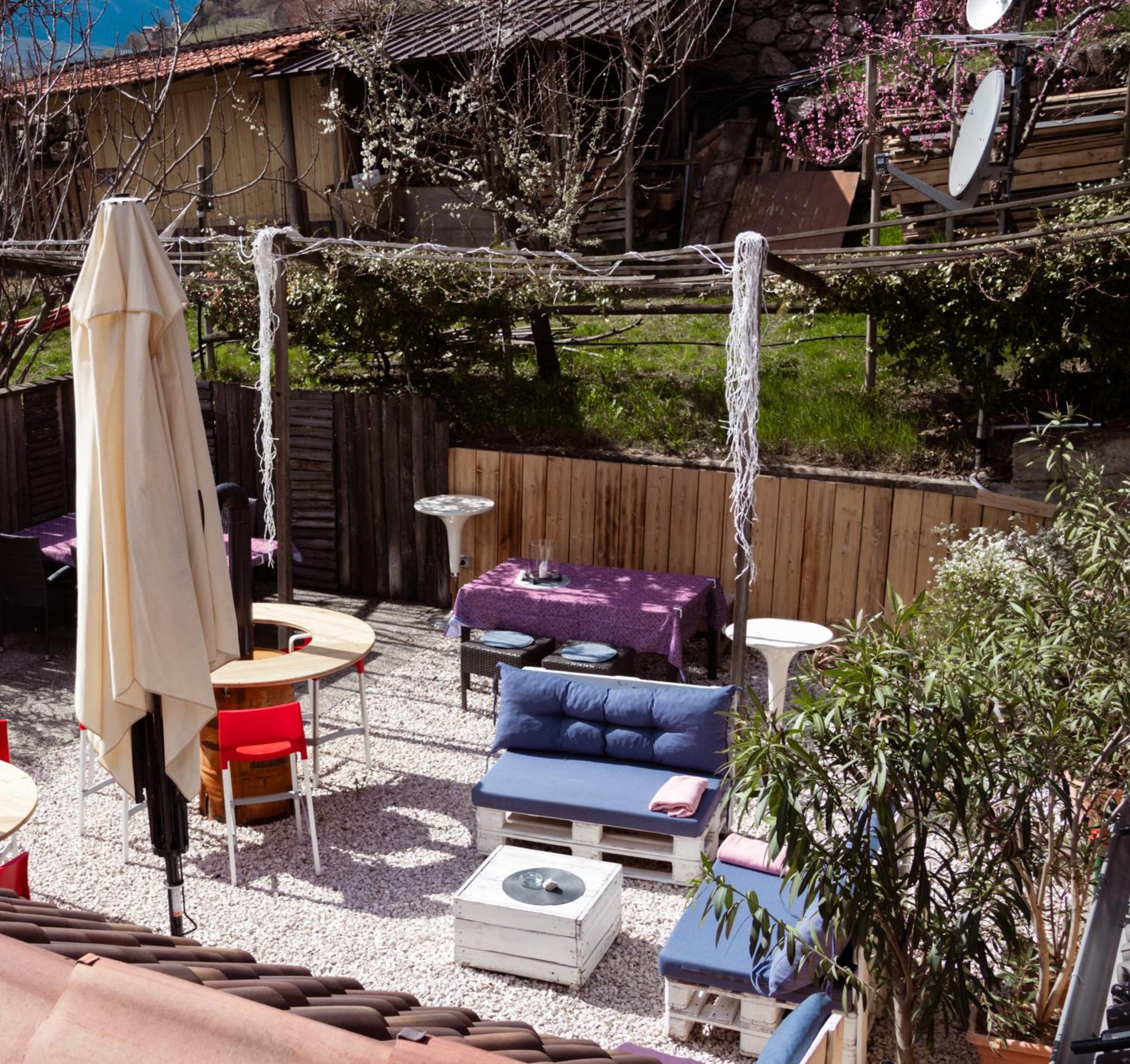 Garni Unterwegguetl Bed & Breakfast Naturns Bagian luar foto